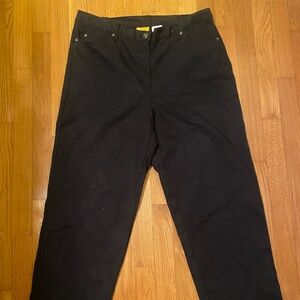 Ruby Rd. Black Chinos